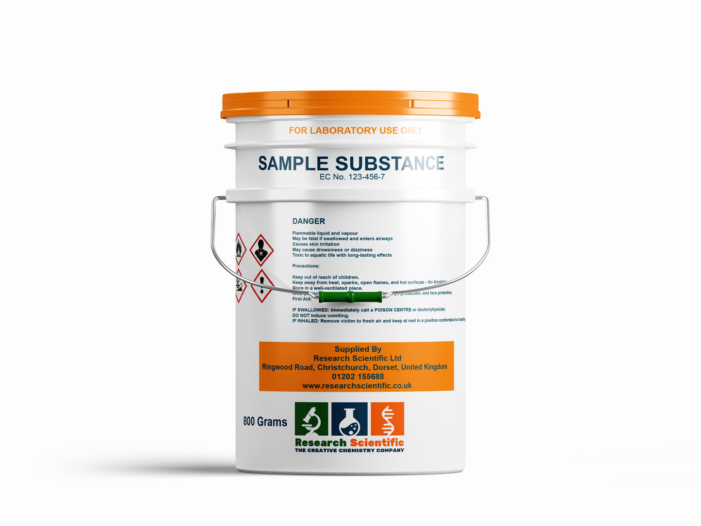 Sodium dichloroisocyanurate 4.7gm tabletswith 2.5gms of NaDDC to give 1,500ppm Chlorine per L of water